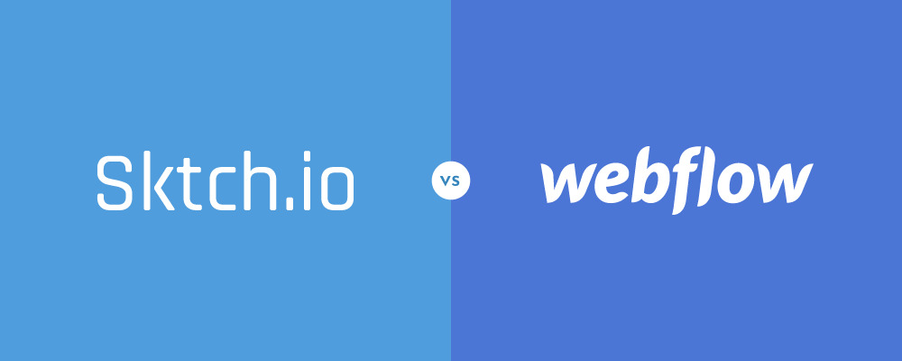 Webflow vs Sktch.io